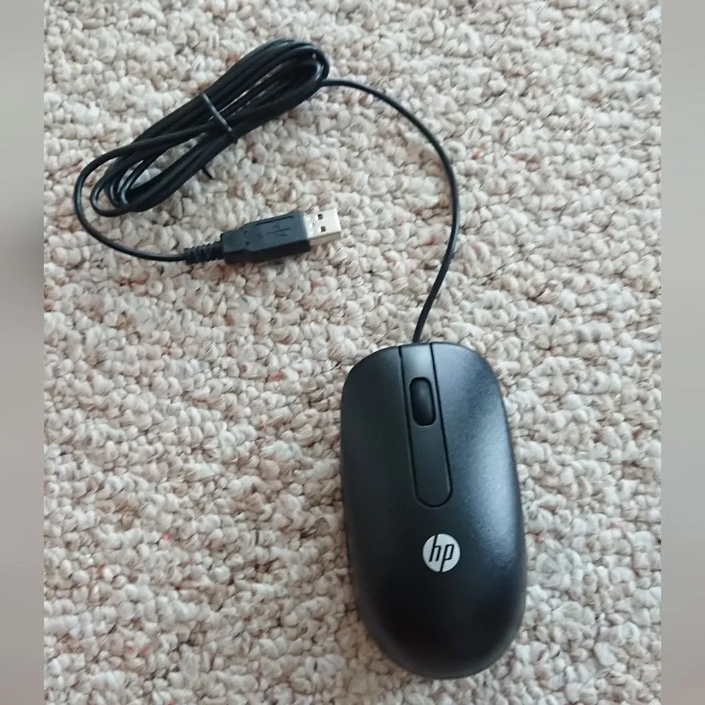HP laser wired mofyuo mouse